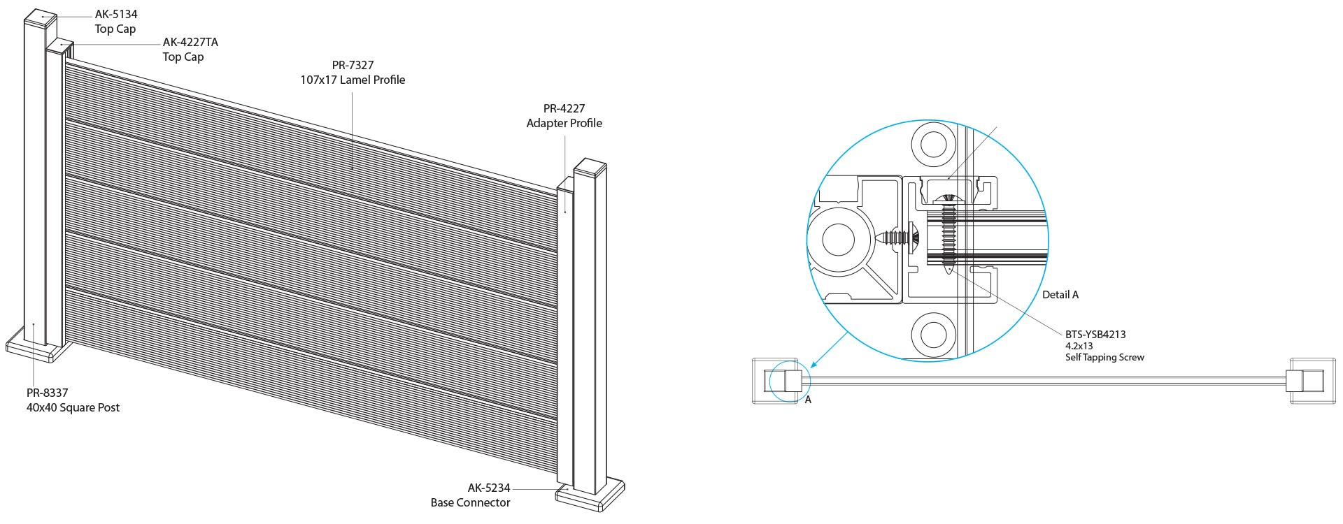 Aluminium Garden Fence