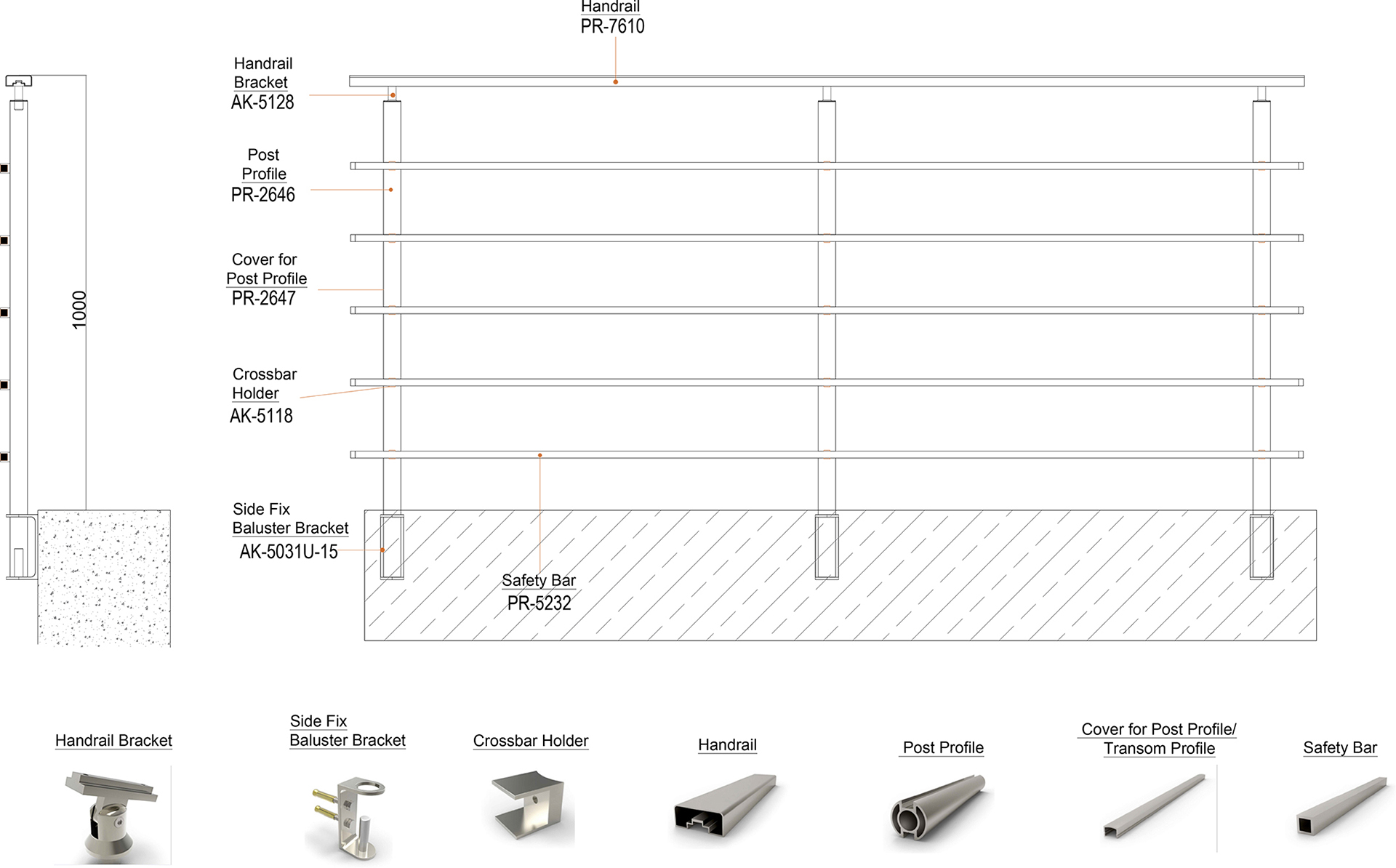 Aluminium Railing Systems