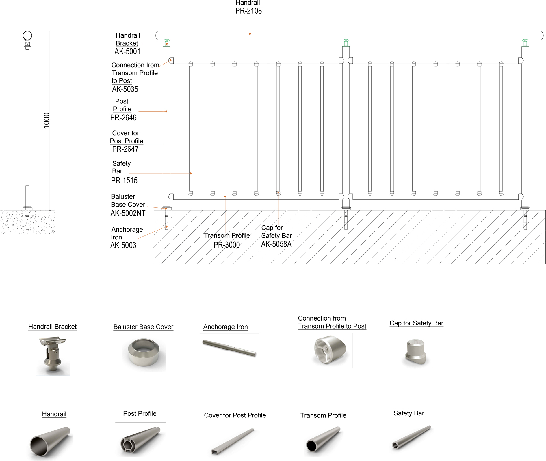 Aluminium Railing Systems